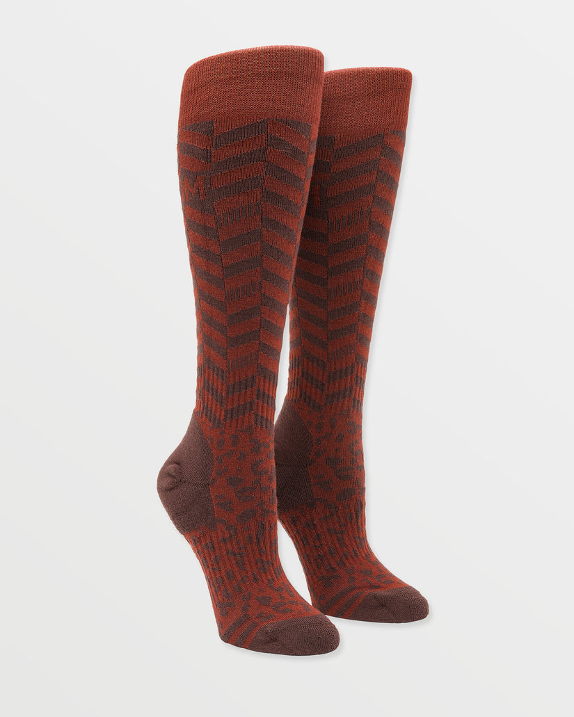 Chaussettes Cheetah Chev Otc - Henna