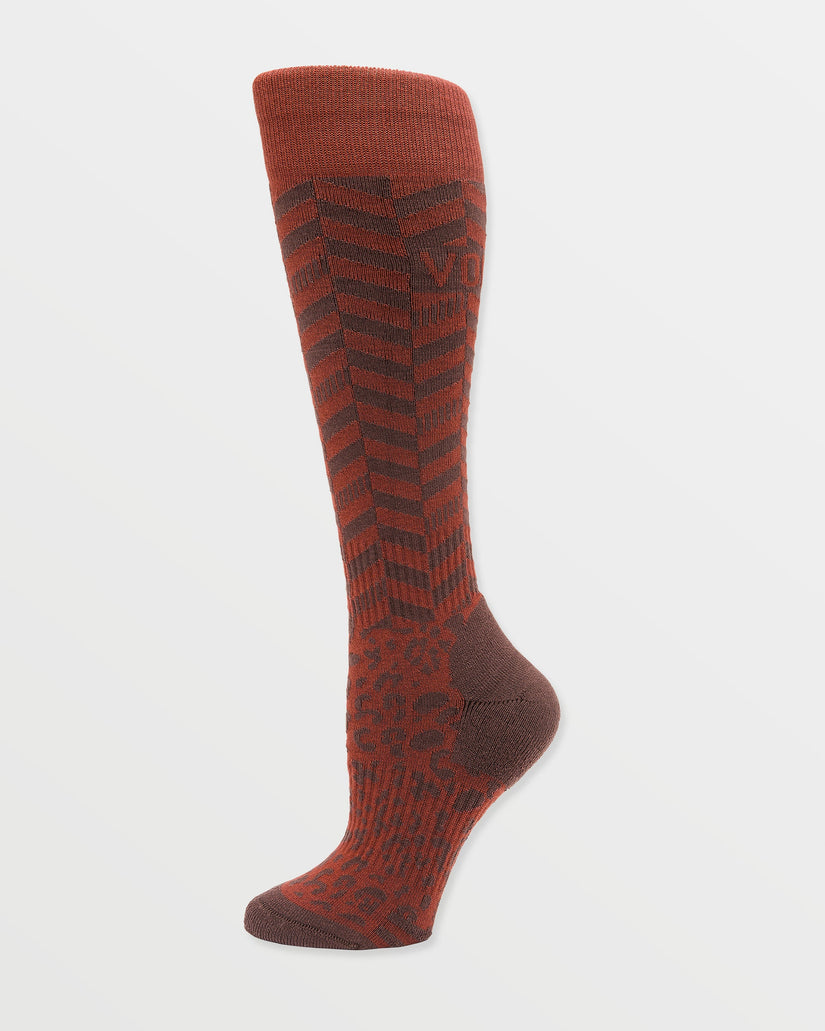 Chaussettes Cheetah Chev Otc - Henna