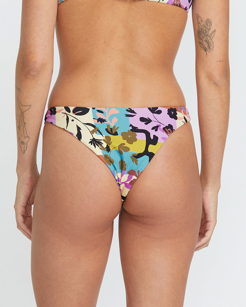 Bas de Bikini Prairie Punk Knotted Teeny - MULTI