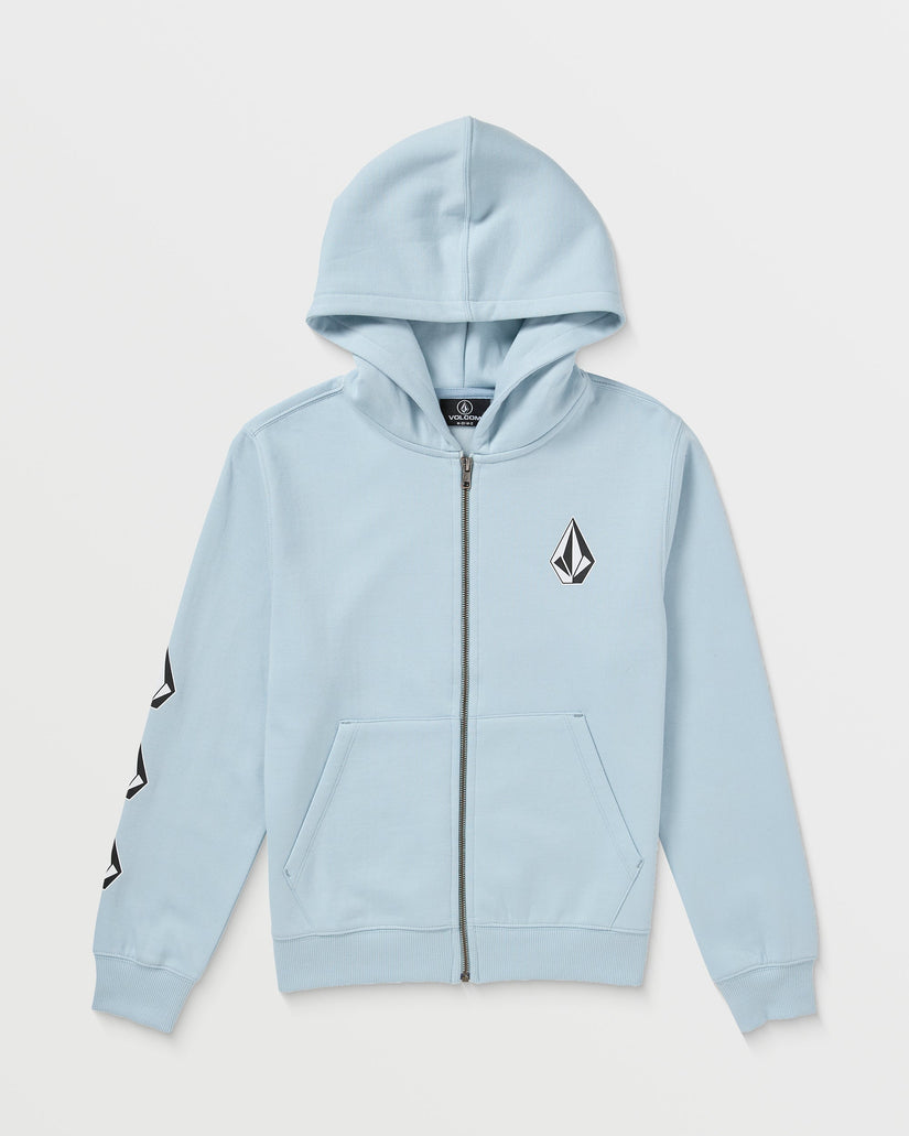 Sweat à Capuche zippé Iconic Stone - ICE BLUE - (ENFANT)