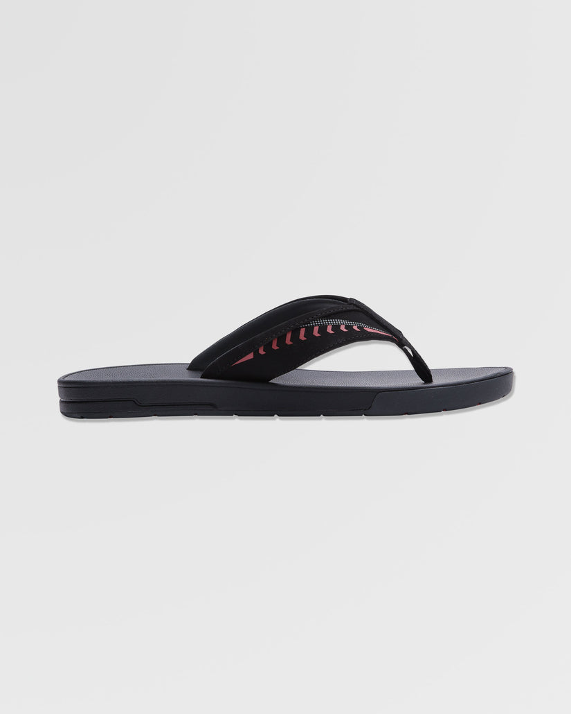 Sandales Jack Robinson - BLACK RED
