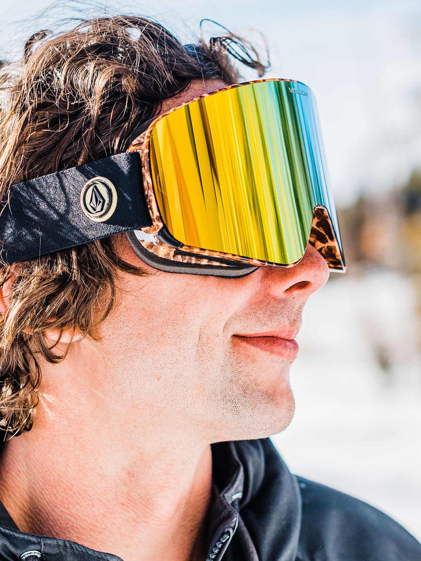 Odyssey Giraffe/Black Goggle (+ Bonus Lens) - Gold Chrome