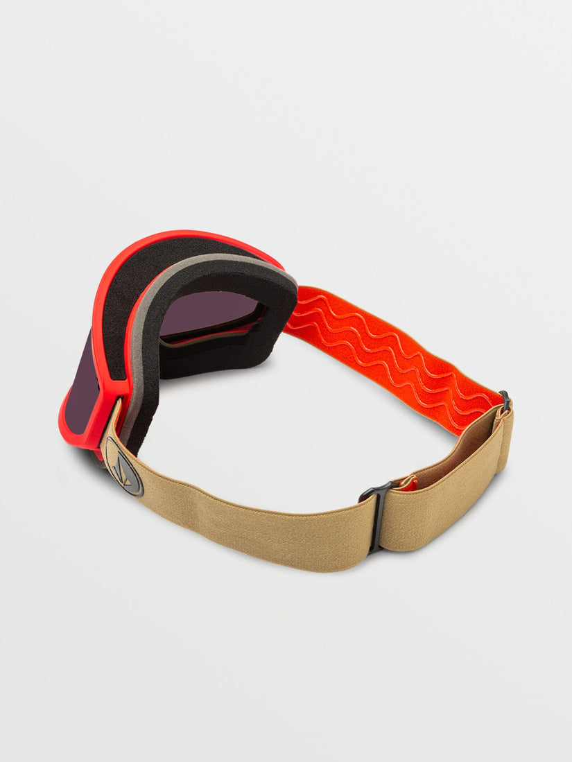 Footprints Orange Shock/Sand Goggle (+ Bonus Lens - Yellow) - LIGHT BRONZE (VG0623513_LTBR) [2]