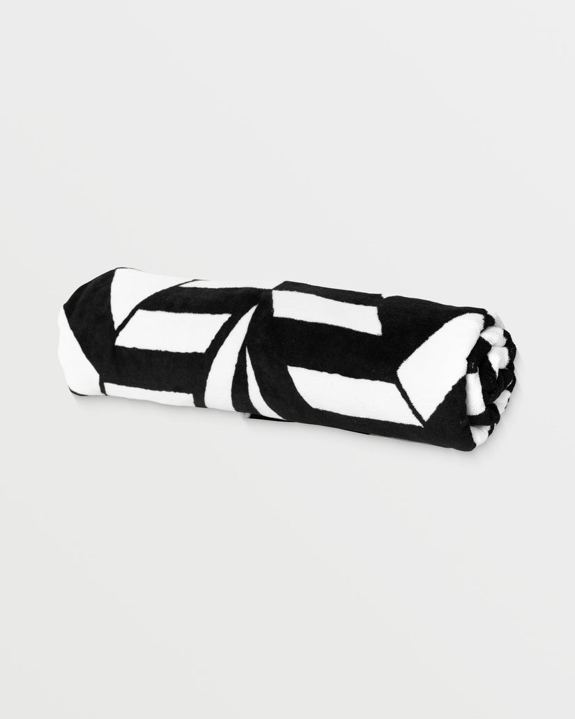 Serviette de Plage Stoneray - BLACK WHITE