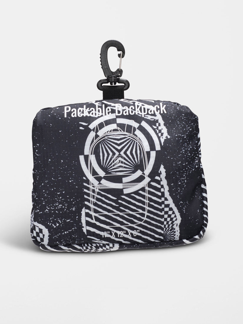 Sac à dos BT Packable - BLACK/WHITE