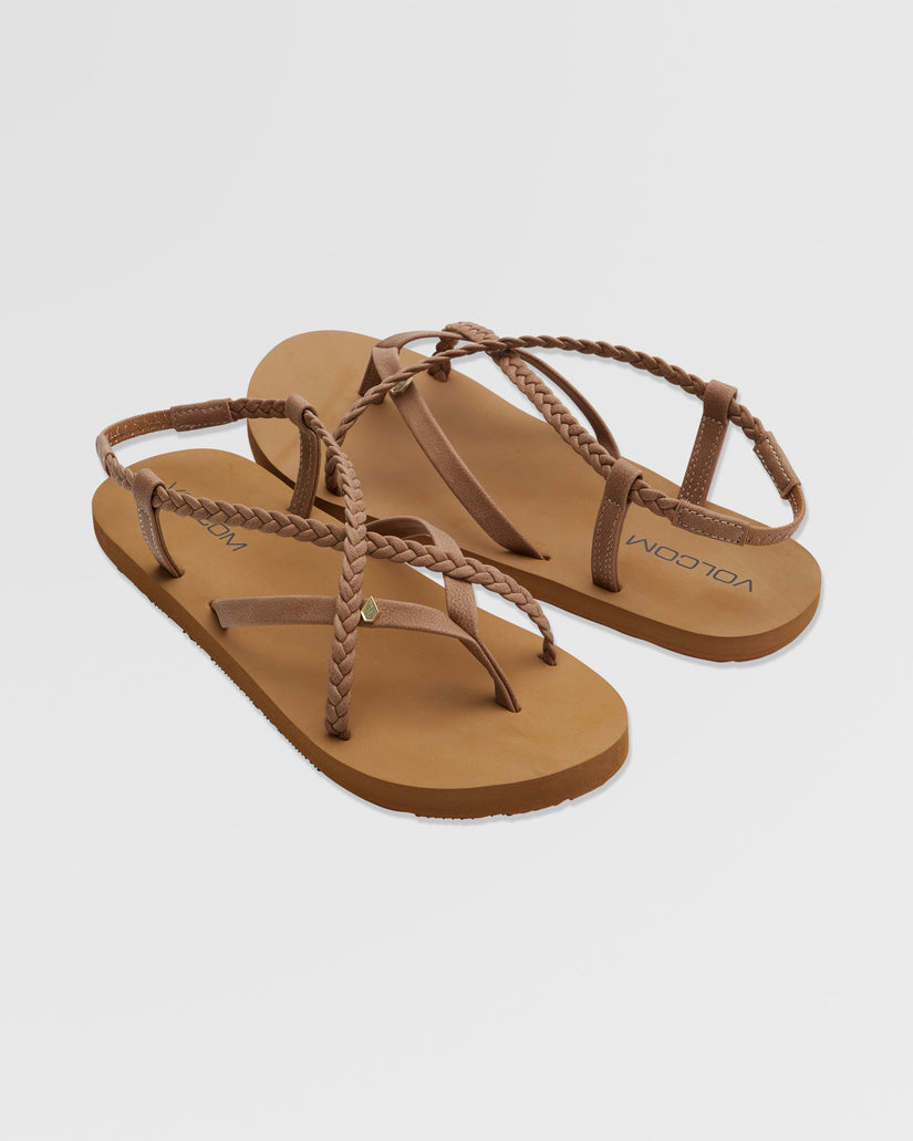 Sandales Thriller - COGNAC