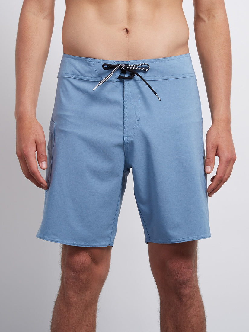 Lido Solid Mod 18 Boardshort - Wrecked Indigo