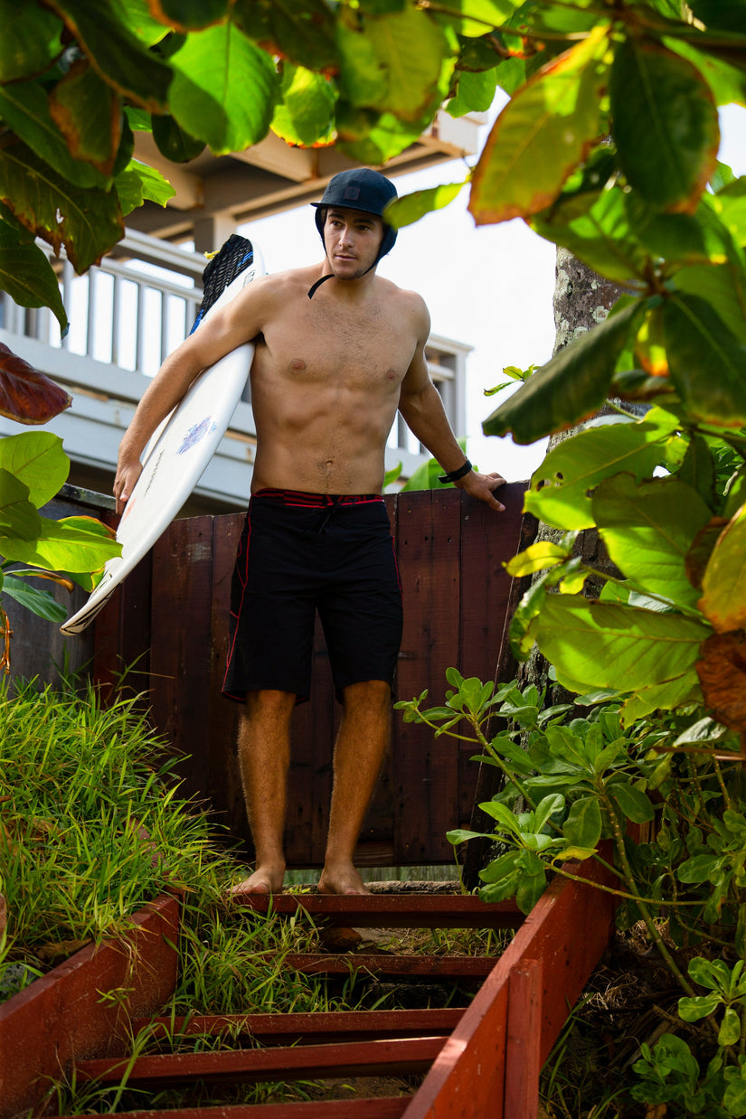 Surf Vitals J Robinson 20" Boardshort - BLACK