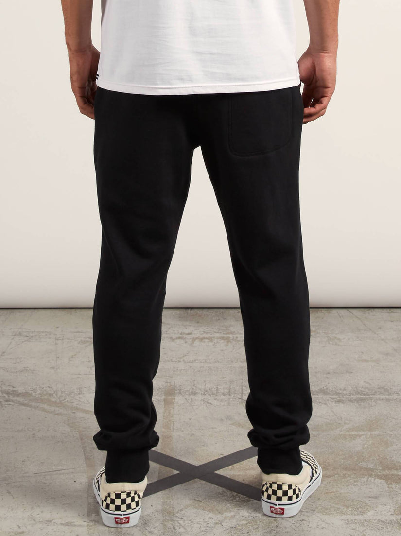 Single Stone Fleece Pants - Black