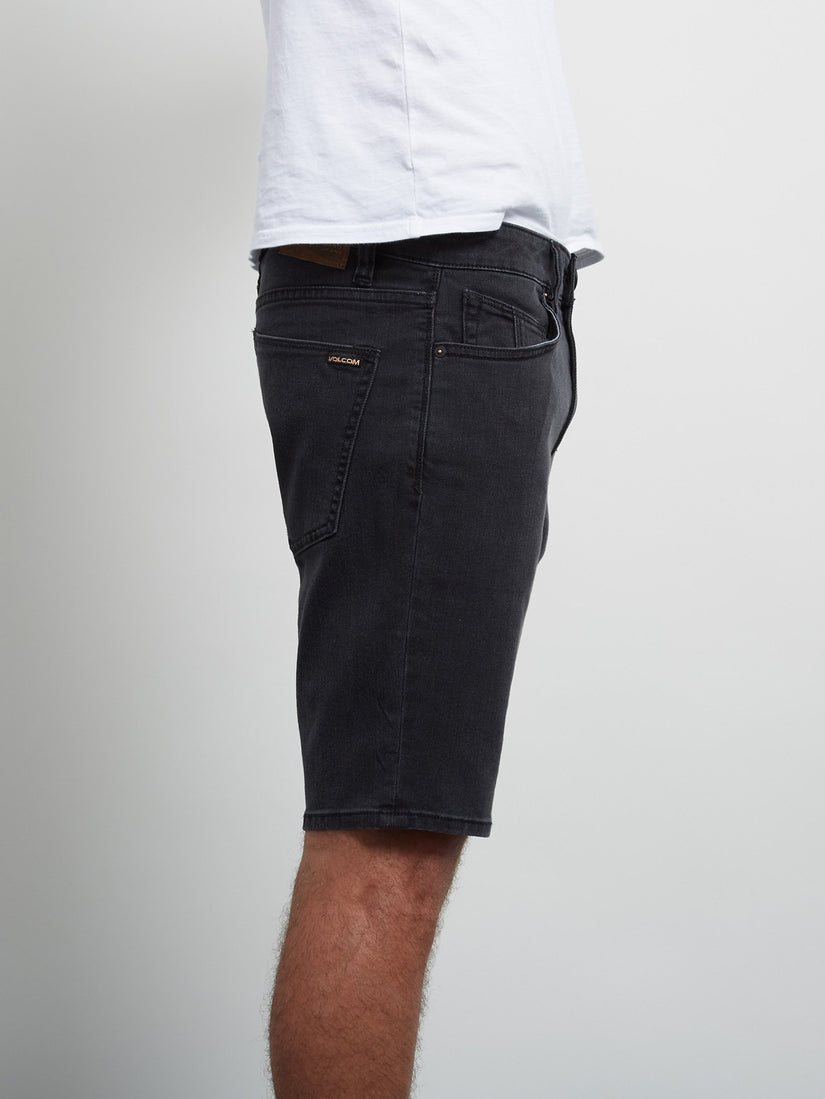 Vorta Denim Short - Ink Black