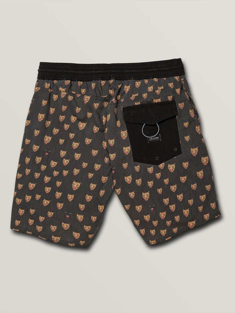 Ozzie Trunks 17" Boardshort  - Black