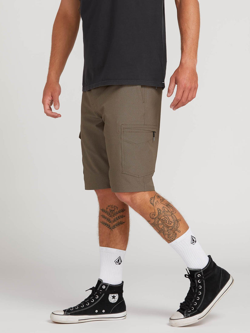 Stone Dry Cargo 21" Short  - Mushroom