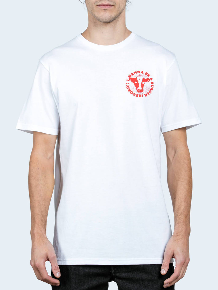 WANNA BE A BURGER SS WHITE