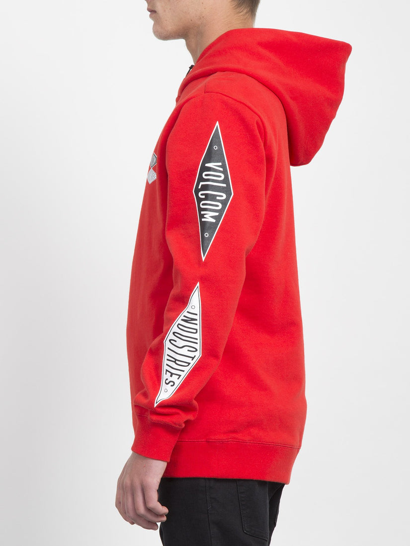 V.I. Hoodie  - Bright Red