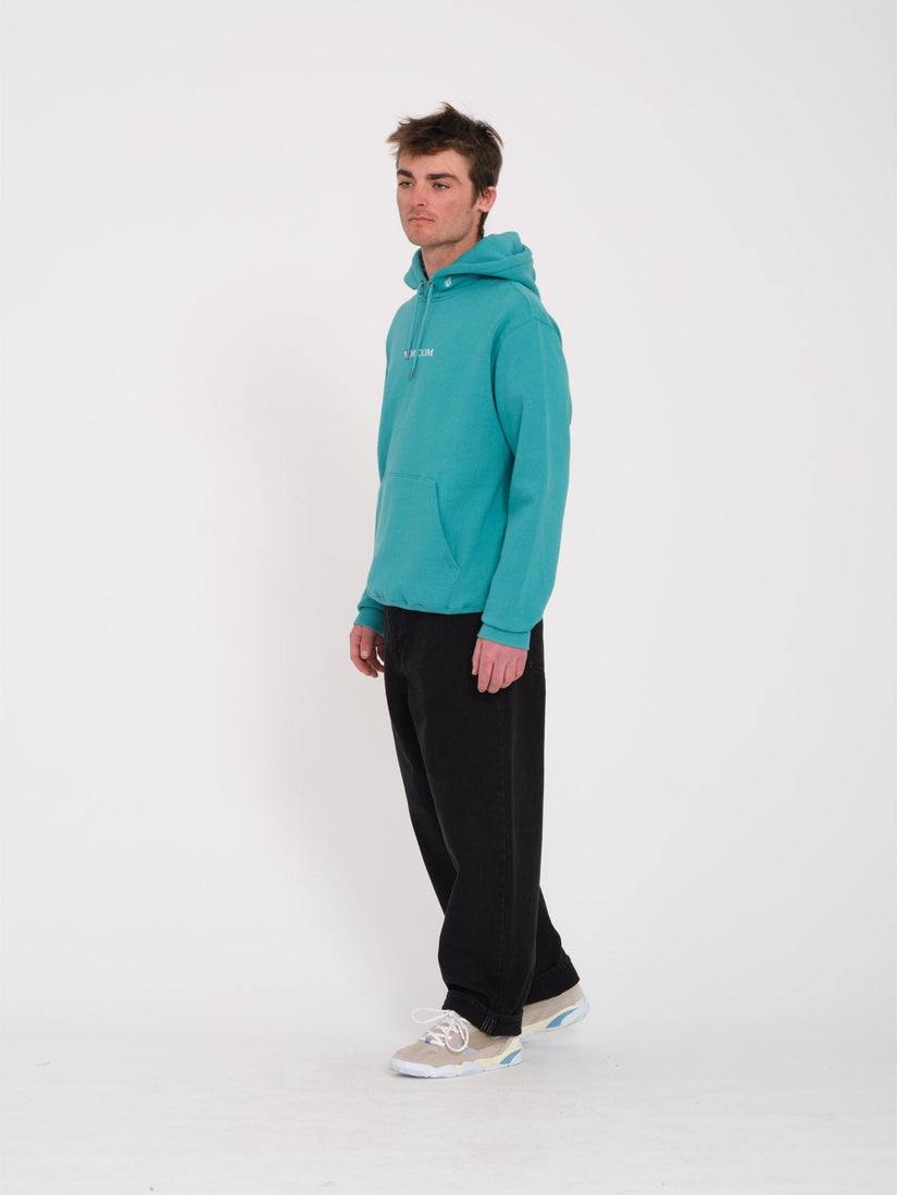 Volcom Stone Hoodie - TEMPLE TEAL