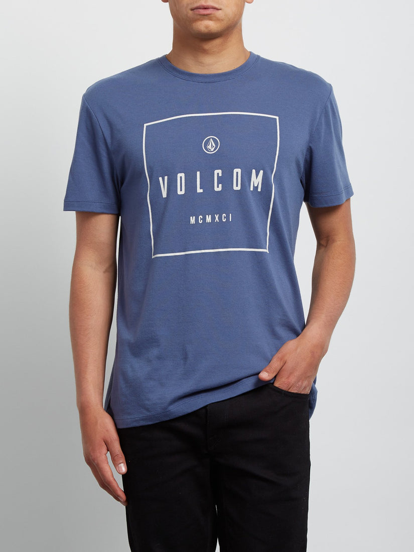 Scribe Tee - Deep Blue