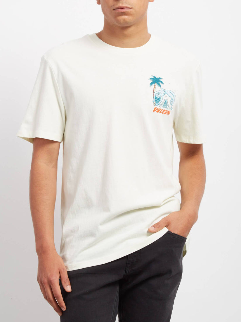 Cryptic Isle  T-shirt - Dirty White