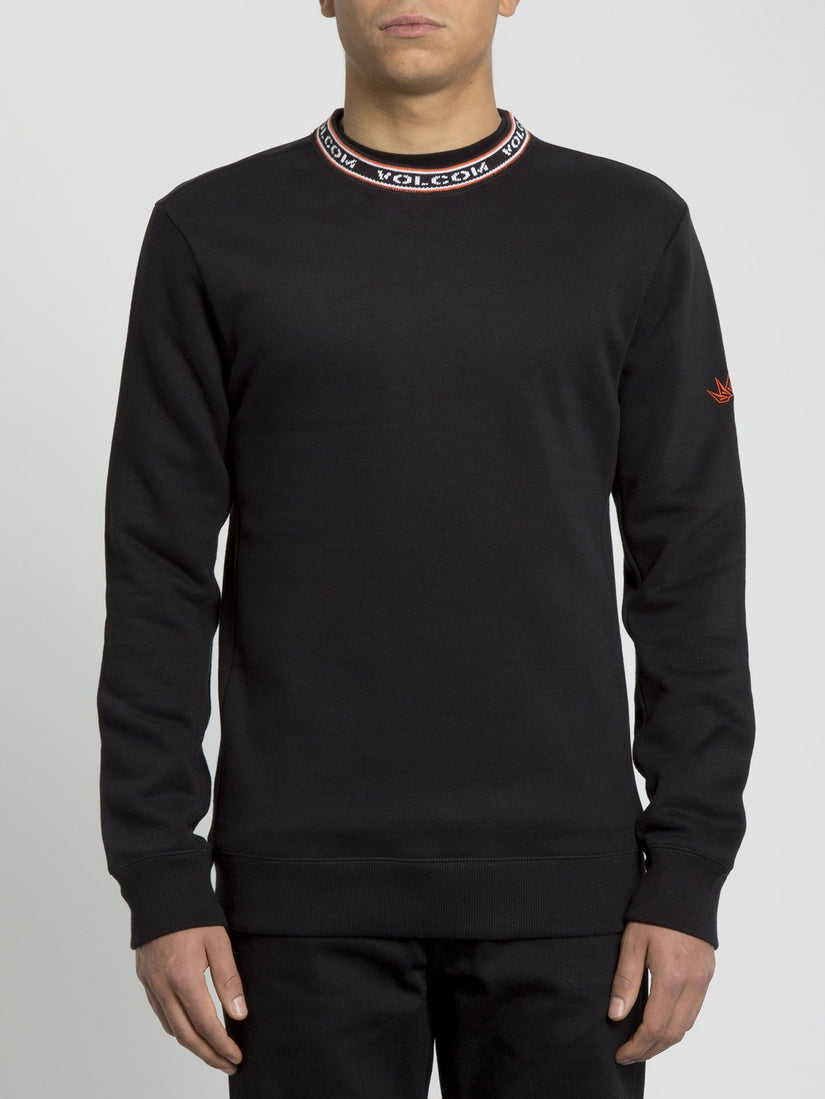 Forward To Past Sweater - Black (A4631900_BLK) [F]