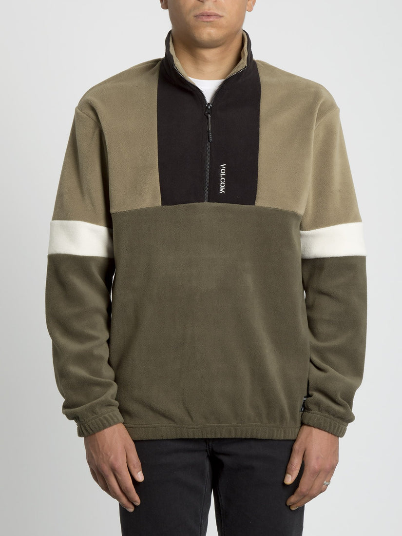 Trekker Sherpa Sweater - Dark Olive (A4631906_DKO) [F]