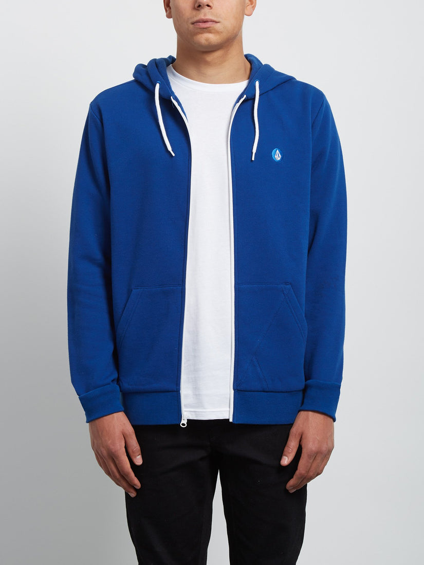 Iconic Zip Sweaters - Camper Blue