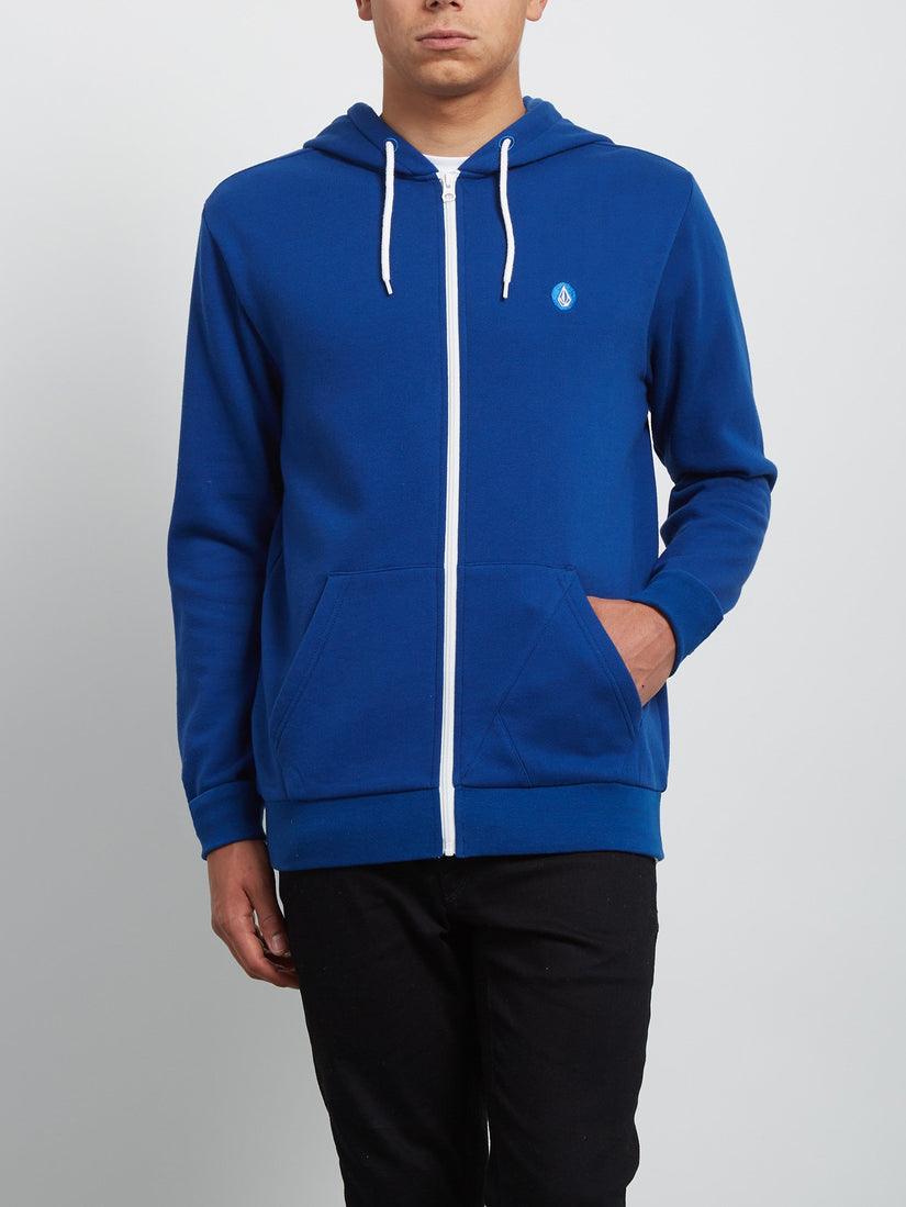 Iconic Zip Sweaters - Camper Blue
