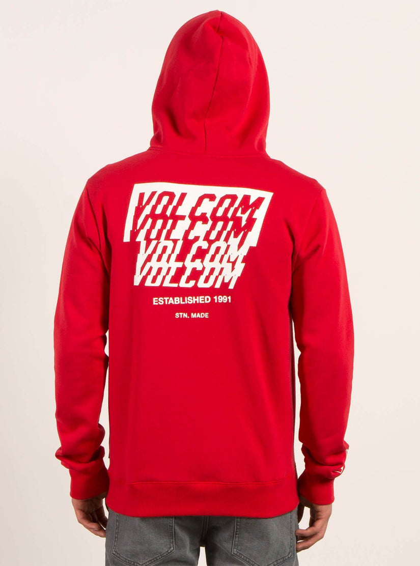 Supply Stone Zip Hoodie - True Red