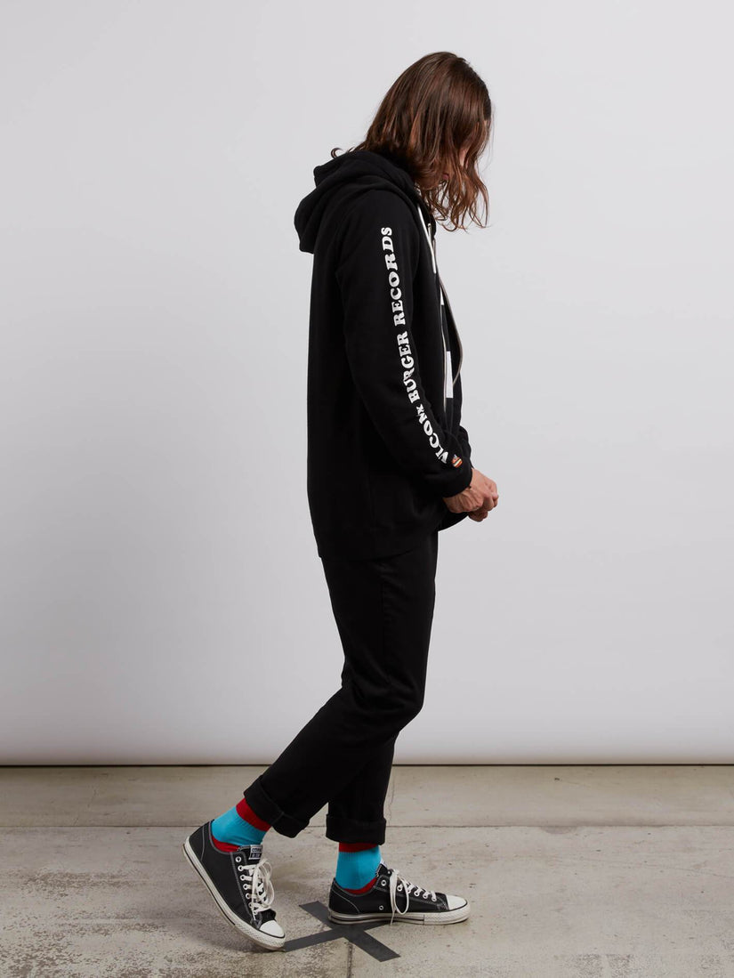 Burger X Volcom Zip Hoodie - Black