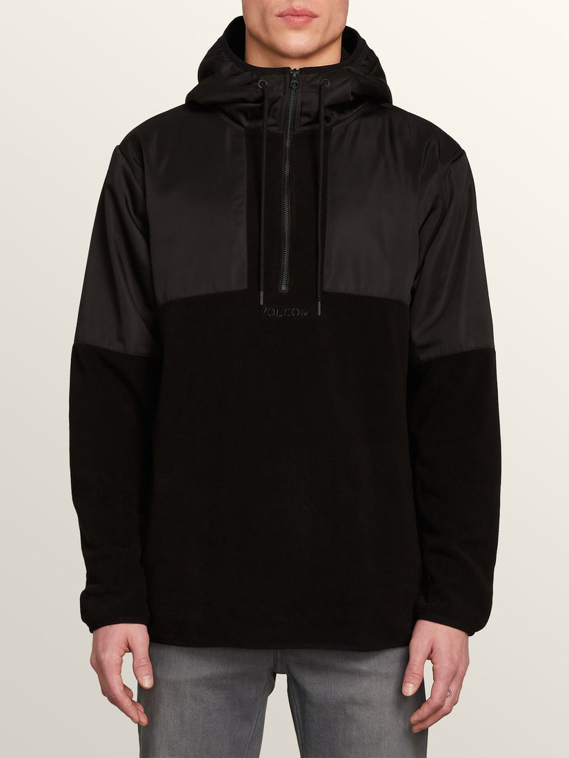 Zion Zip Hoodie - Black