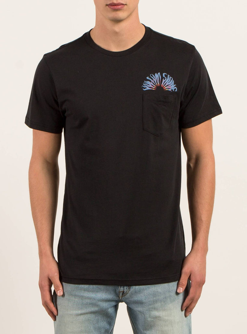 Doom Bloom Pocket Tee - Black
