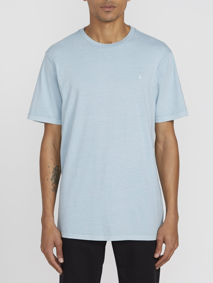 SOLID STONE EMB S/S TEE (A5211906_CLU) [F]