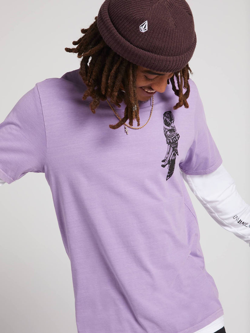Parrot Collage T-shirt - Lavender (A5231903_LAV) [3]