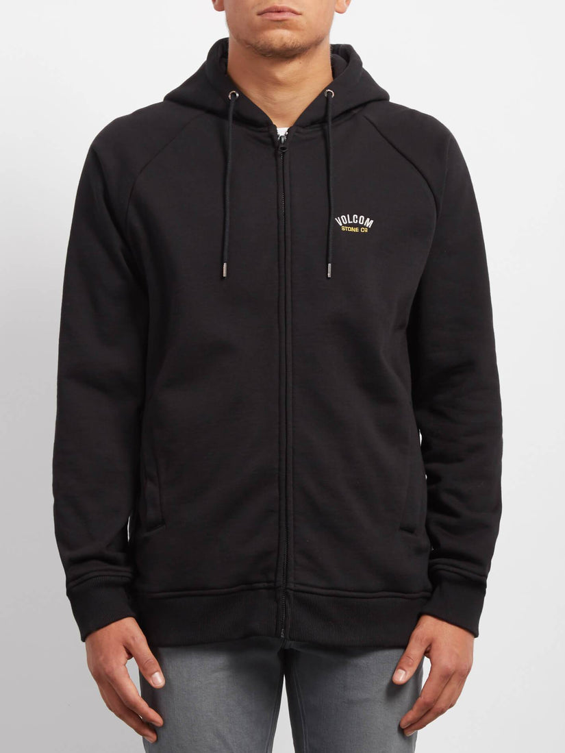 INTHOLOGY LINED ZIP BLACK