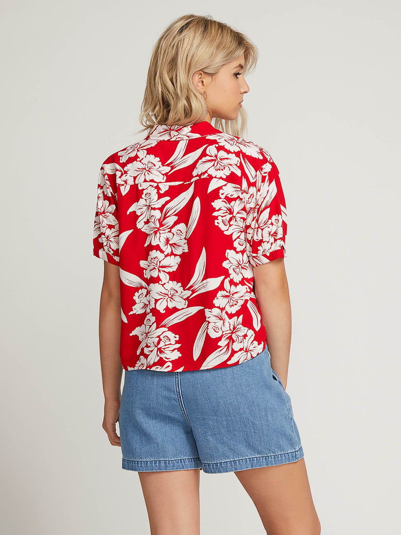 Aloha Ha Shirt  - Red