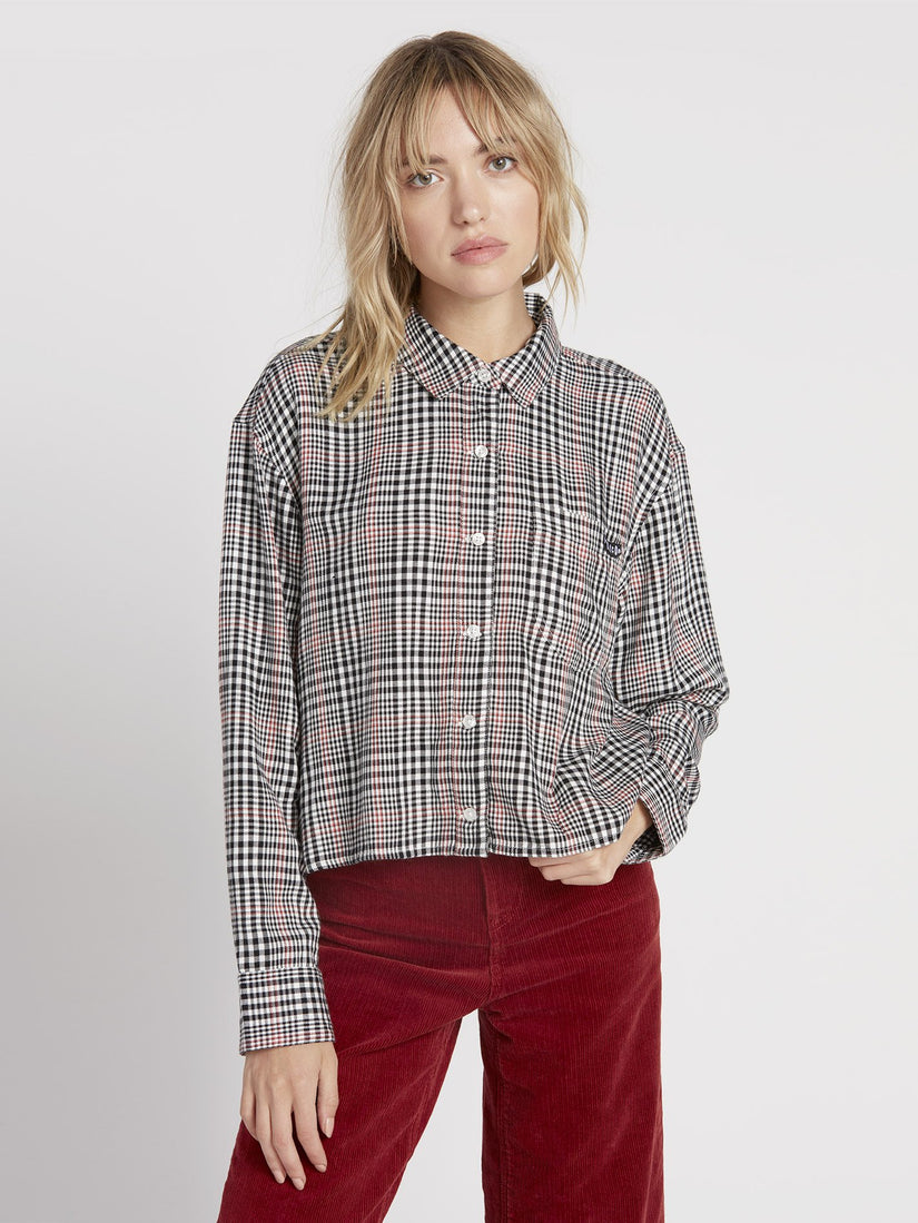 Fad Friend Shirt - Black Plaid (B0531902_BLP) [F]
