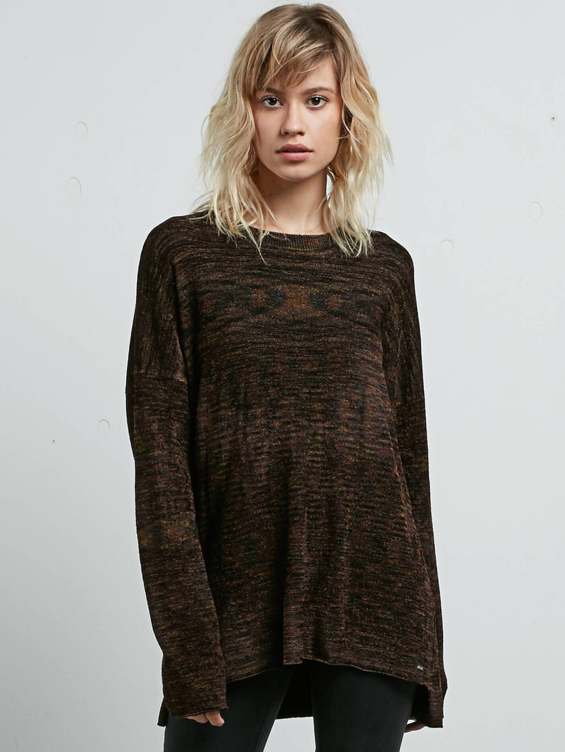 Yarn Moji Sweater - Black Combo