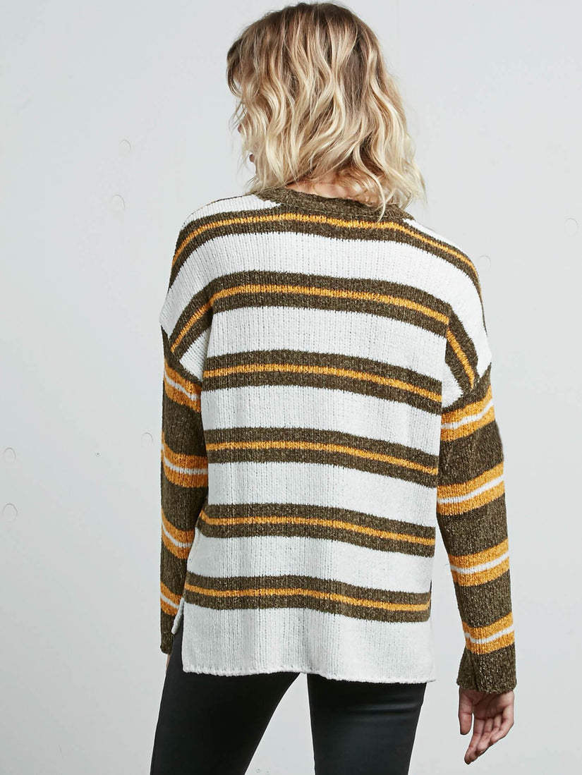 Yarn Moji Sweater - Dark Camo