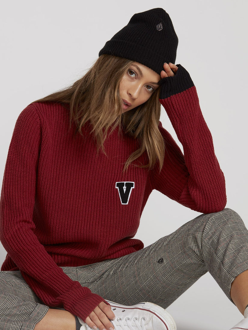 Snatchy Sweater - Auburn (B0731950_AUB) [3]