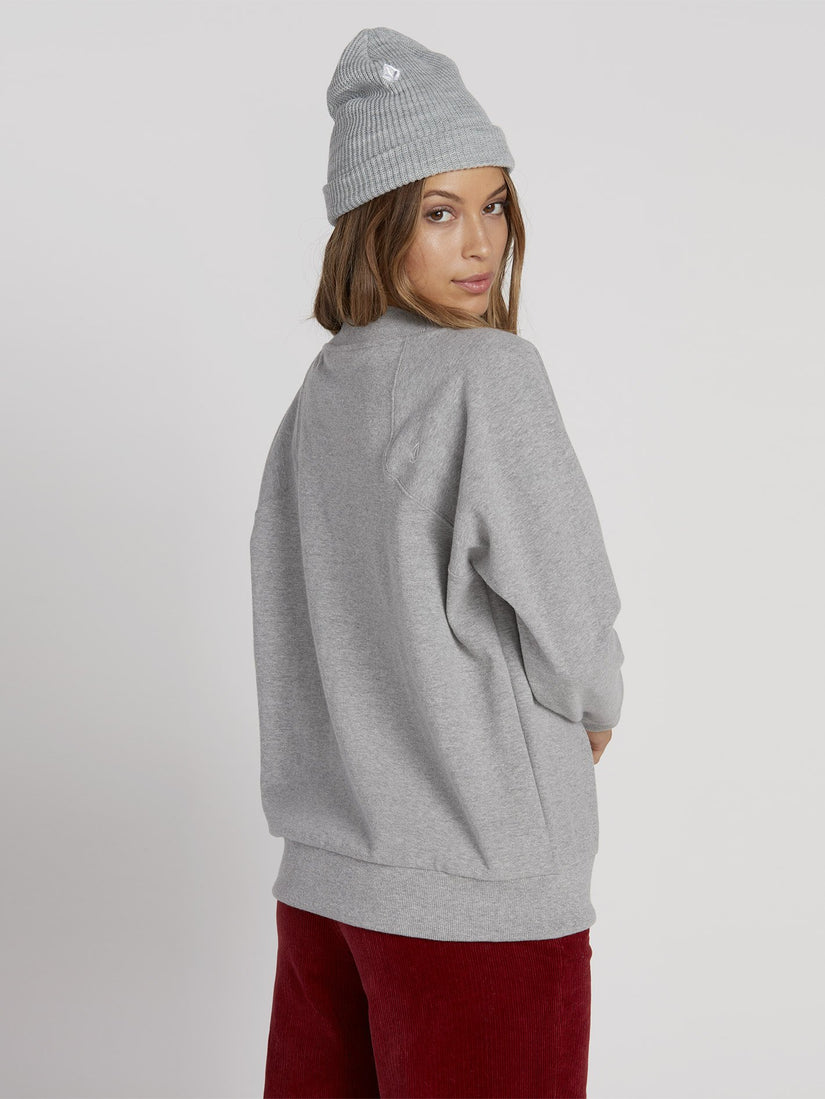 Eavy Sweater - Heather Grey (B0731952_HGR) [B]