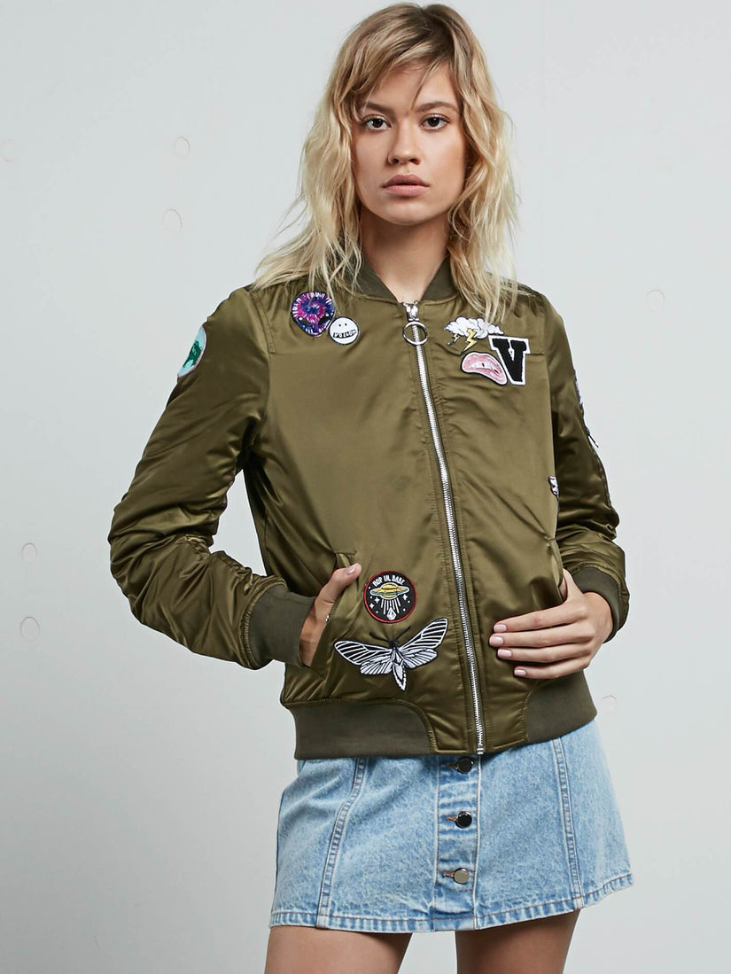 GMJ Bomber Jacket - Dark Camo
