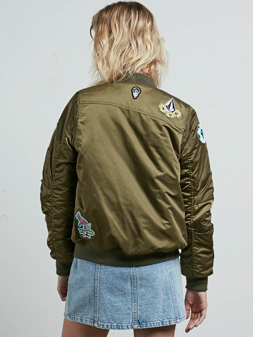 GMJ Bomber Jacket - Dark Camo