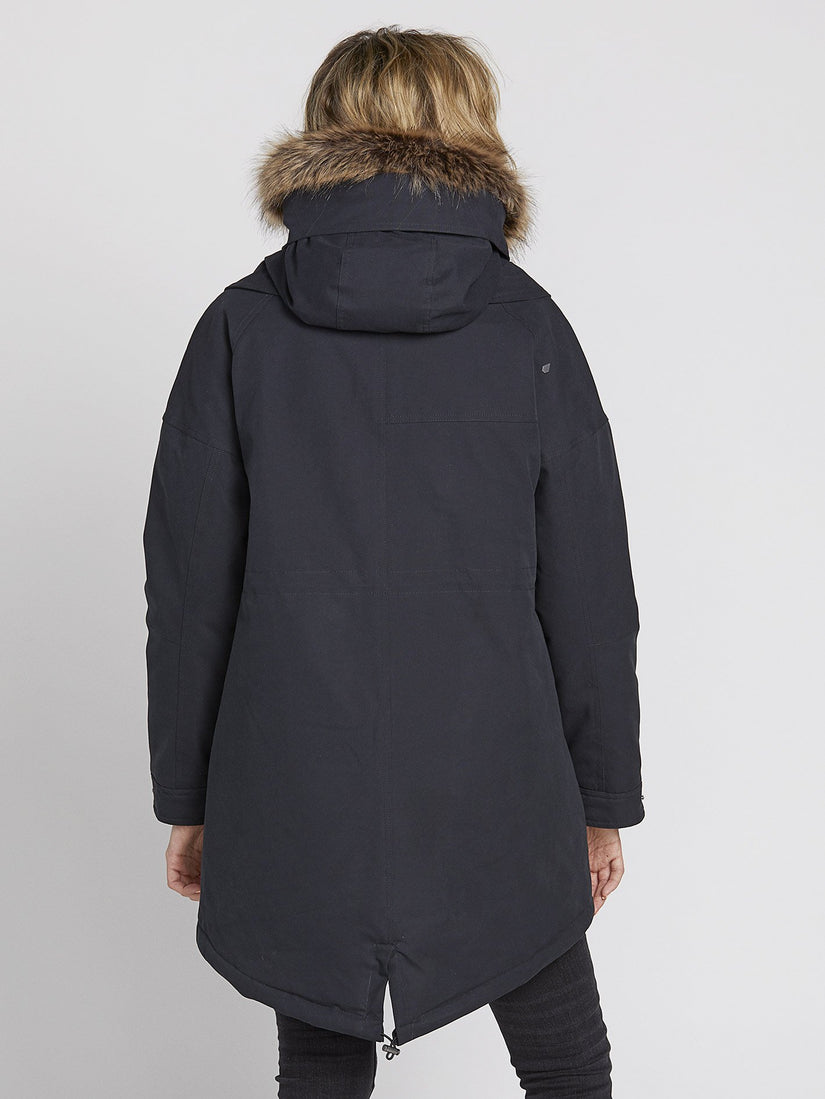 Parka Rainy Shiny 5K - Black (B1531959_BLK) [B]