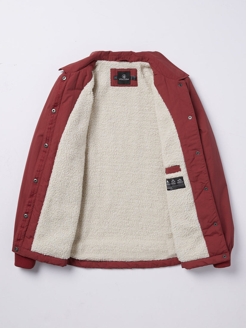 Coach Up Sherpa Jacket - Auburn (B1531964_AUB) [10]