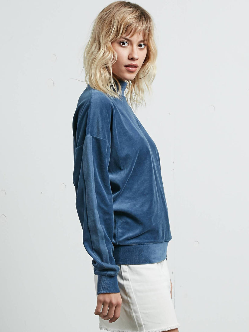 The LP CREW VINTAGE NAVY