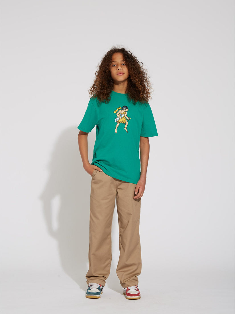 Loose Truck Chino Trousers - KHAKI - (KIDS) (C1112330_KHA) [F]