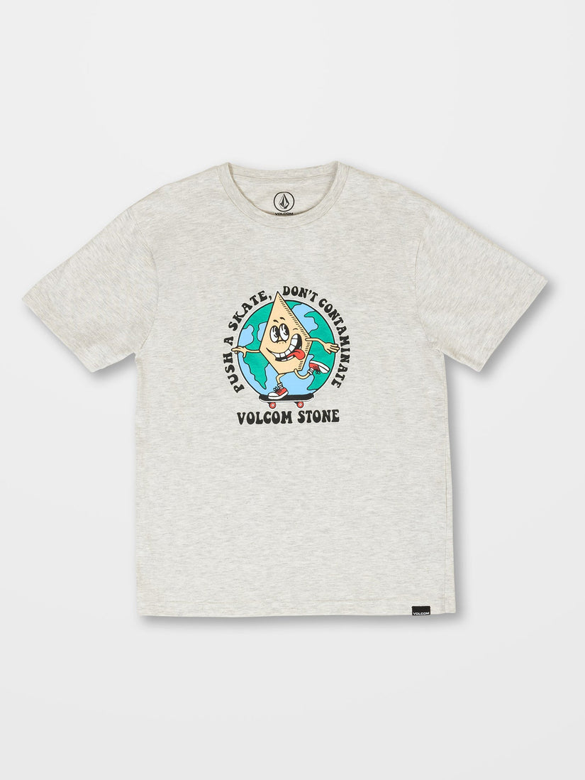 Dontcontaminate T-shirt - BONE HEATHER - (KIDS) (C5712350_BNH) [F]