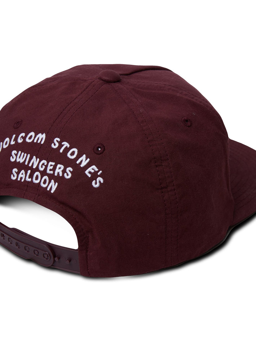 Swingers Saloon Cap - Raisin
