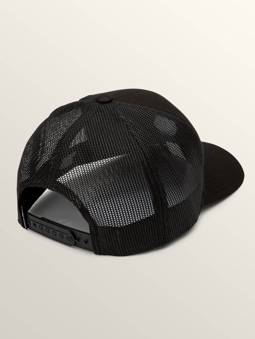 Full Stone Cheese Hat - New Black