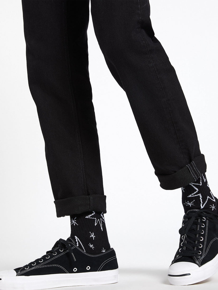 Constellations Sock - Black