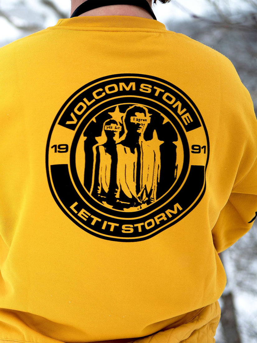 LET IT STORM CREW FLEECE (G4652100_RSG) [001]