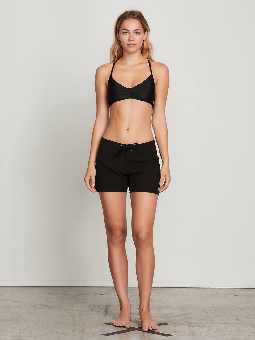 Simply Solid 5 Boardshorts - Black